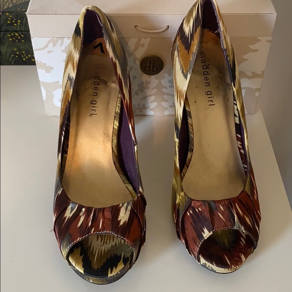 Madden girl open toed pumps - Picture 2 of 9